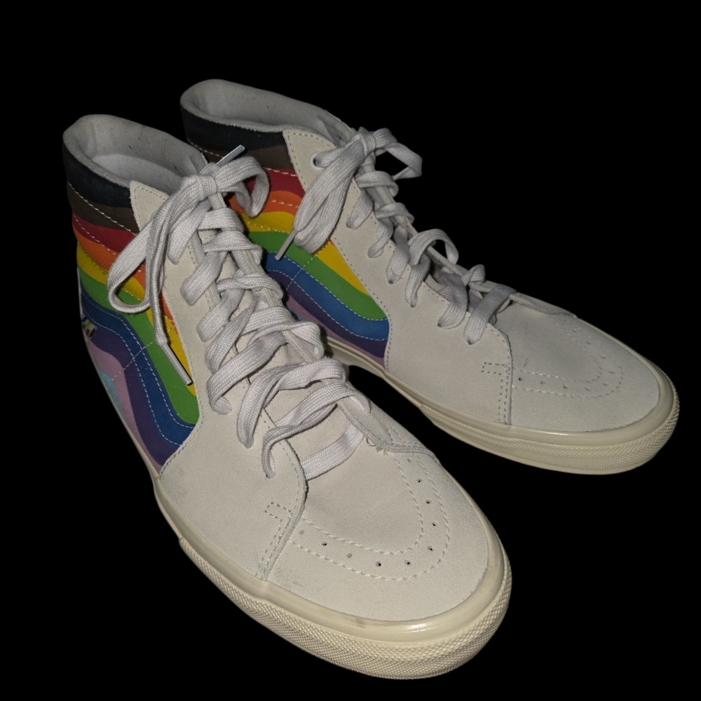Vans high top White Skateboarding Shoes Size 13